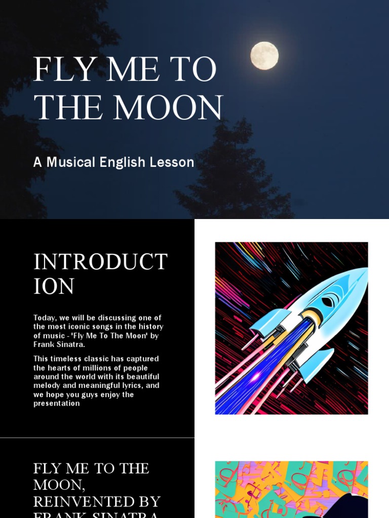 Fly Me to the Moon: A Language Lesson | PDF | Grammatical Tense | Verb