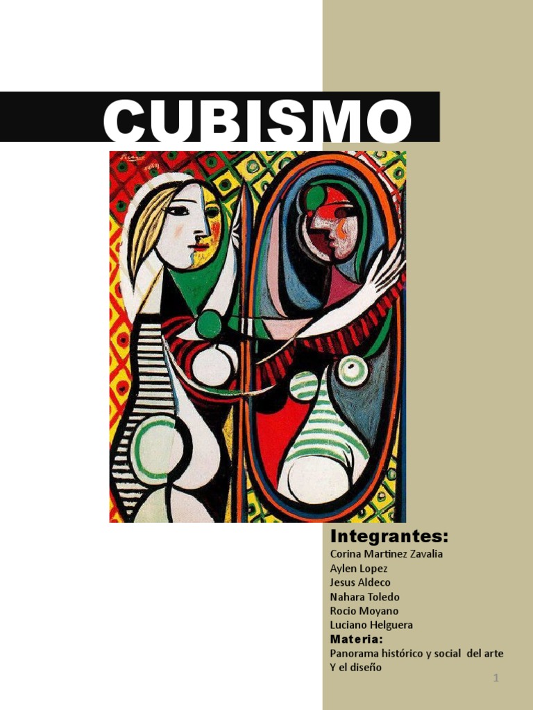 Monografia Cubismo | PDF | Cubismo | Arte abstracto