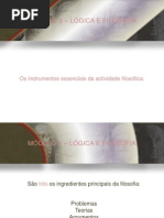 MÓDULO 2 - LÓGICA E FILOSOFIA