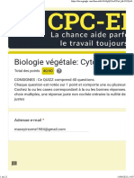 CORRECTION Cytologie Histologie