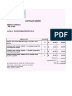 Cotización Inversiones Londoño Celis