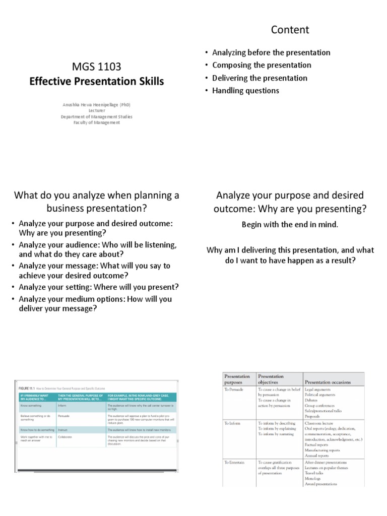 Mastering Effective Presentation Skills | PDF | Microsoft Power Point ...