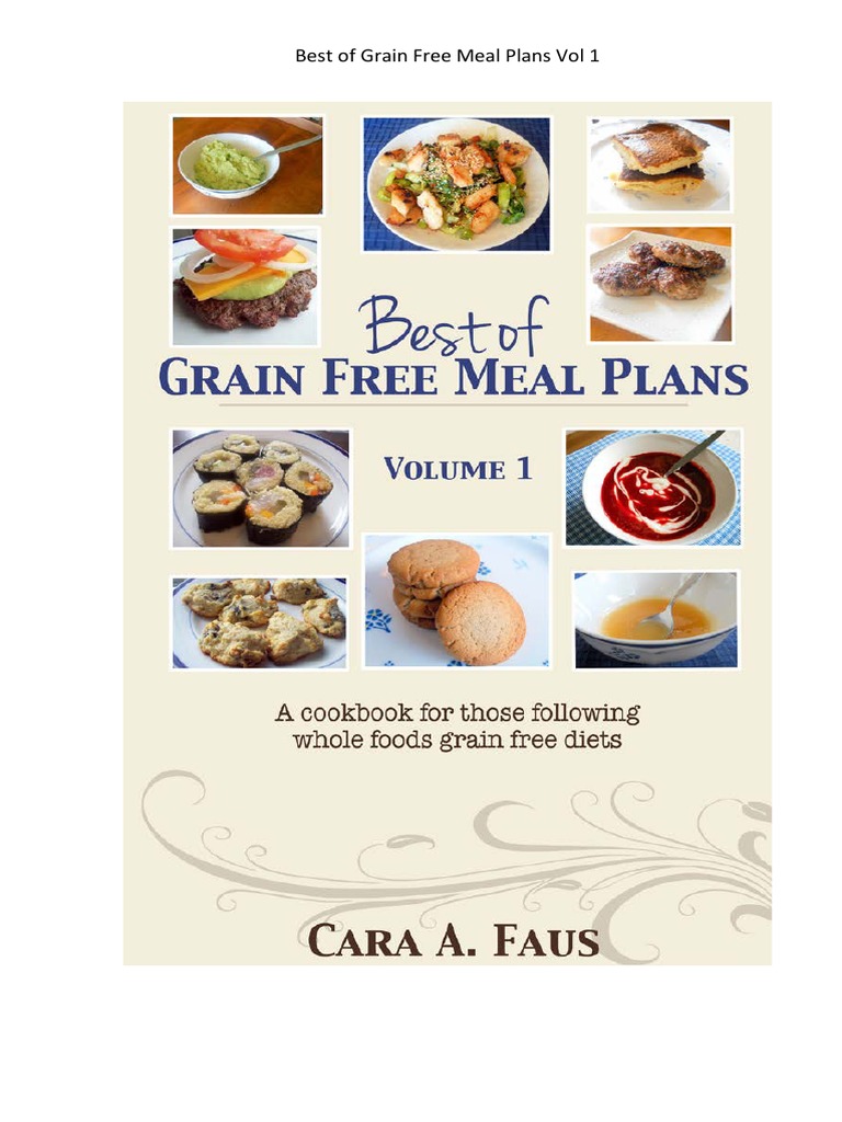 grain free diet chart