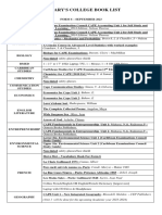 Form 6 Booklist 2023-2024