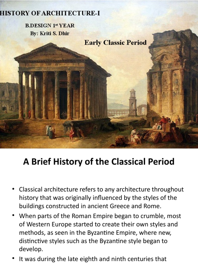 Classical Architecture Through the Ages | PDF | Column | Ornament (Art)