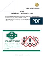 Instrucciones para Realizar Curso Induccion A La NOM-018-STPS-2015 CENTRUM