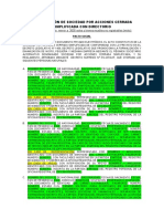 Constitución de Sociedad Por Acciones Cerrada Simplificada Con Directorio