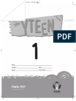 YTEEN 1 - Final Test