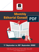 Editorial Consolidation (September) 2022