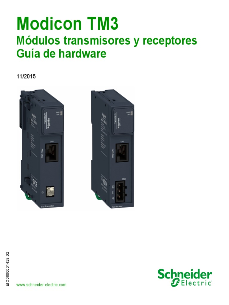 Guía de Hardware TM3 TYR | PDF | Software | Hardware de la computadora