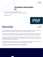 Prueba Formativa Intermedia Inglés