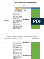 Priorizacion Contenidos Pda Saberes 3 Fase 1° Grado