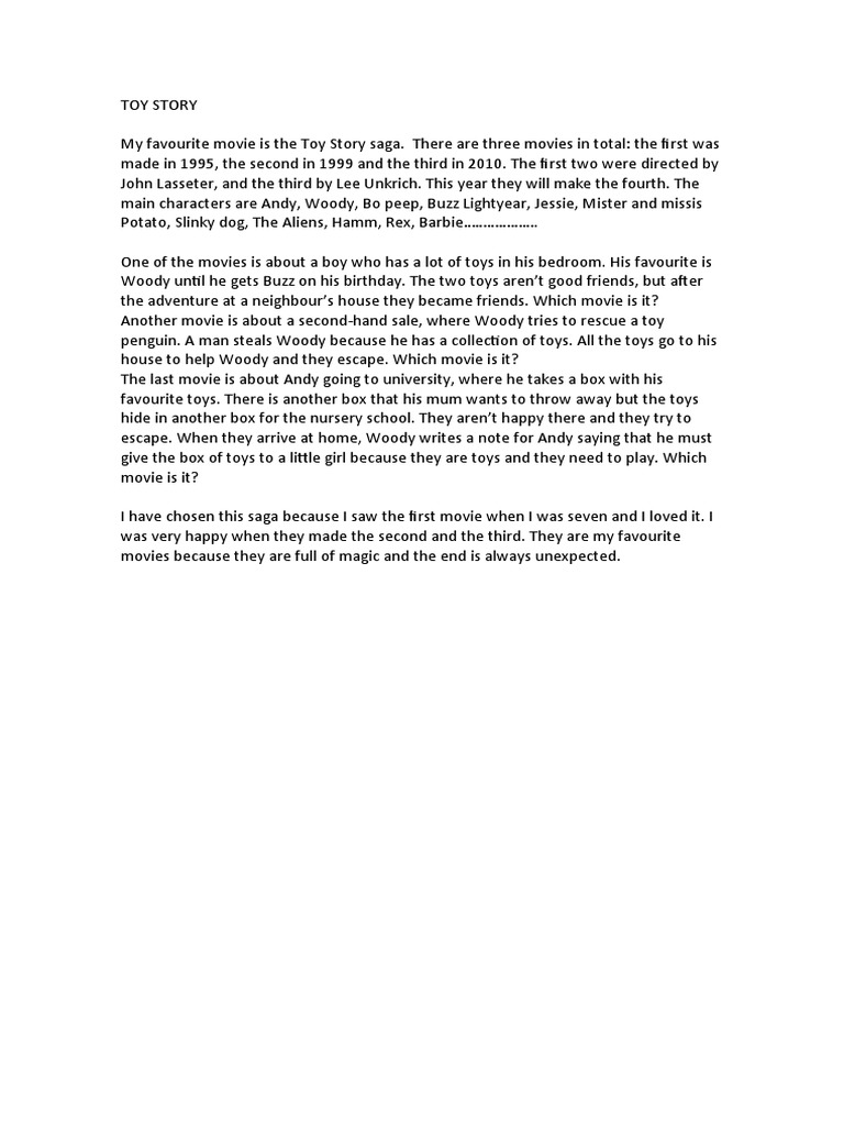 Toy Story | PDF