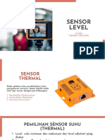 Kelompok 11 Sensor Level (Thermal Dan Optik)