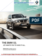 BMW x3 Catalogue