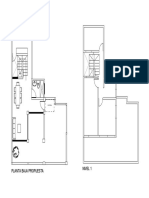 Plano Casa Francisco Mena Iztapalapa-Model