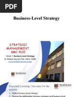 Business-Level Strategy Lecture Slides