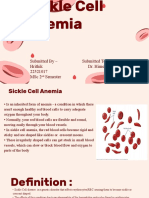 Sickle Cell Anemia