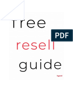 Free Resell Guide