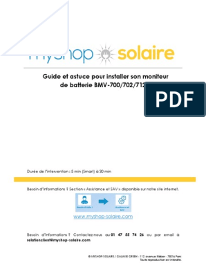 Monter un Kit Solaire AUTONOME - Panneau Solaire + Mini BMS - MyShop Solaire  