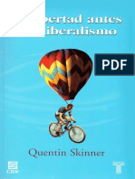 Skinner, Q. La Libertad Antes Del Liberalismo.