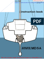 Volvo Penta Md5a Instruction Book