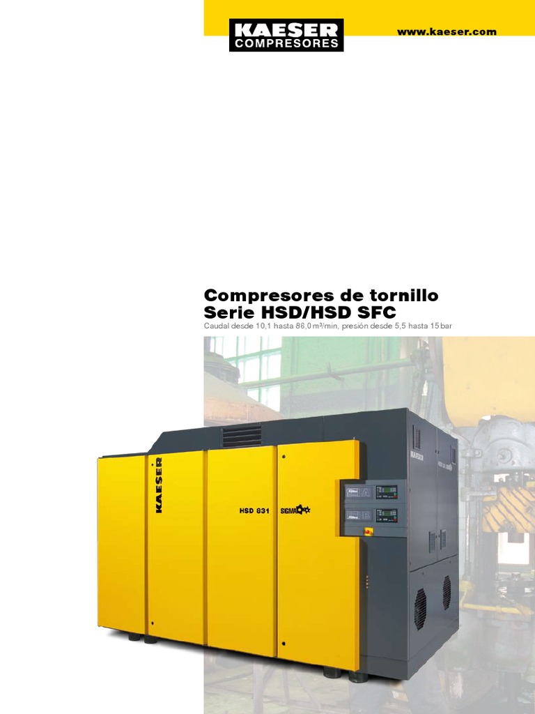 Compresor HSD SFC | PDF | Uso eficiente de energía | Agua