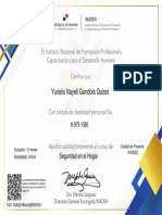 Certificado