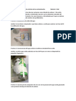 Registro y Observación de Los Efectos de Los Contaminantes Materia