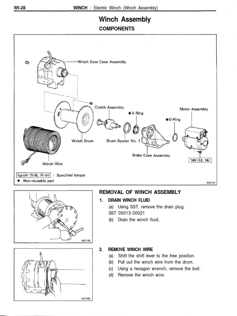 LC Winch Manual PDF Clutch Automatic Transmission