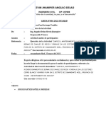 Carta Solicitud N°006-Cambio de Participantes