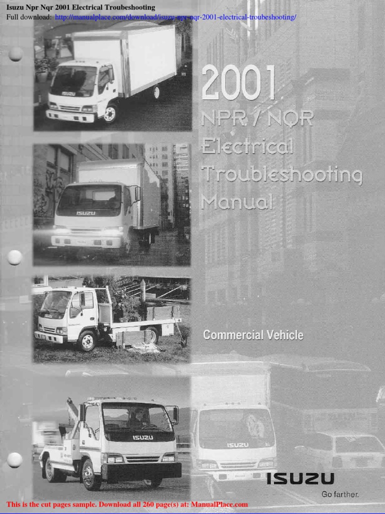 Isuzu NPR NQR 2001 Electrical Troubeshooting | PDF | Fuse (Electrical