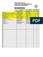 Resultado-2º Secundaria