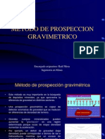 Metodo de Prospeccion Gravimetrico