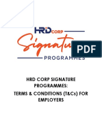 HRD Corp Signature Programmes - T&cs v6