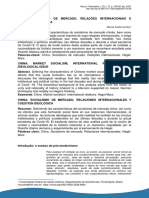 China e Socialismo de Mercado