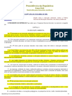 1999 - LEI FEDERAL Nº 9795 DE 27 DE ABRIL DE 1999 - Política Nacional de Educação Ambiental
