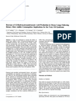 Decrease of 12-Hydroxyeicosatetraenoic Acid Production in Mouse Lungs oleic anilide