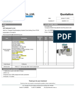 Q - T - Quotation For Magmeter QT-2023-01-13 (SIN PRECIO)