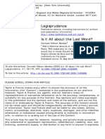 LIDO MENDES, Conrado Hübner - Is It All About The Last Word - Deliberative Separation of Powers I