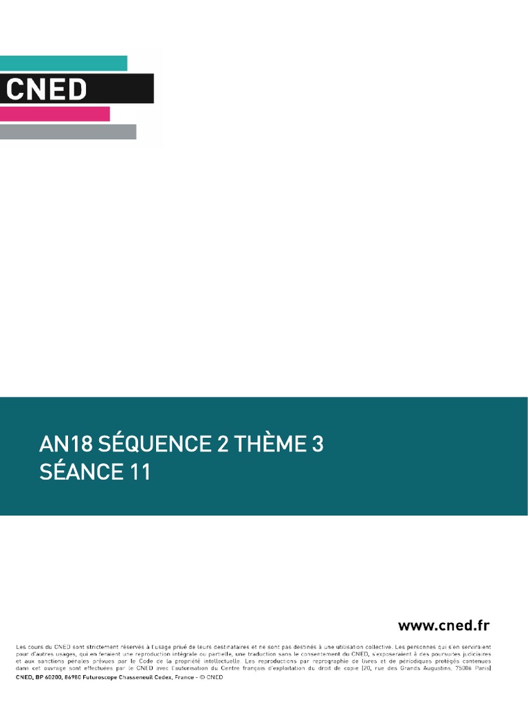 AN18 Sequence 2 Theme 3 Seance 11 | PDF | Crimes | Crime & Violence