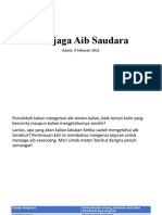 Menjaga Aib Saudara