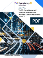 Verify Compliance With Safety Standards After Wireless Sensor Installation