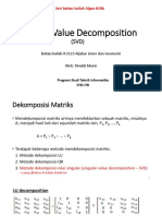 Algeo 19b Singular Value Decomposition