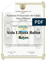 Mencion de Honor Aida Ballen