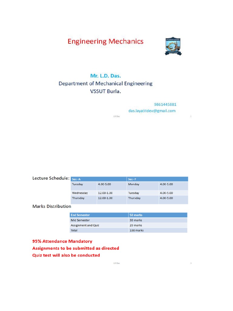 Note EM Module 1 N 2 by LD Das | PDF