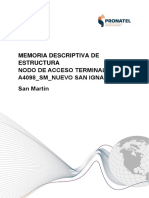 2.3. Estructuras - Memoria Descriptiva