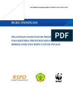 Buku Panduan Pelatihan Fasilitator Prinsip Dan Kriteria Produksi Minyak Sawit Berkelanjutan Ind Indonesian
