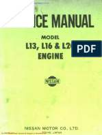 Service Manual Datsun l13 l16 l20