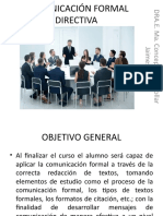 Comunicación Formal Directiva